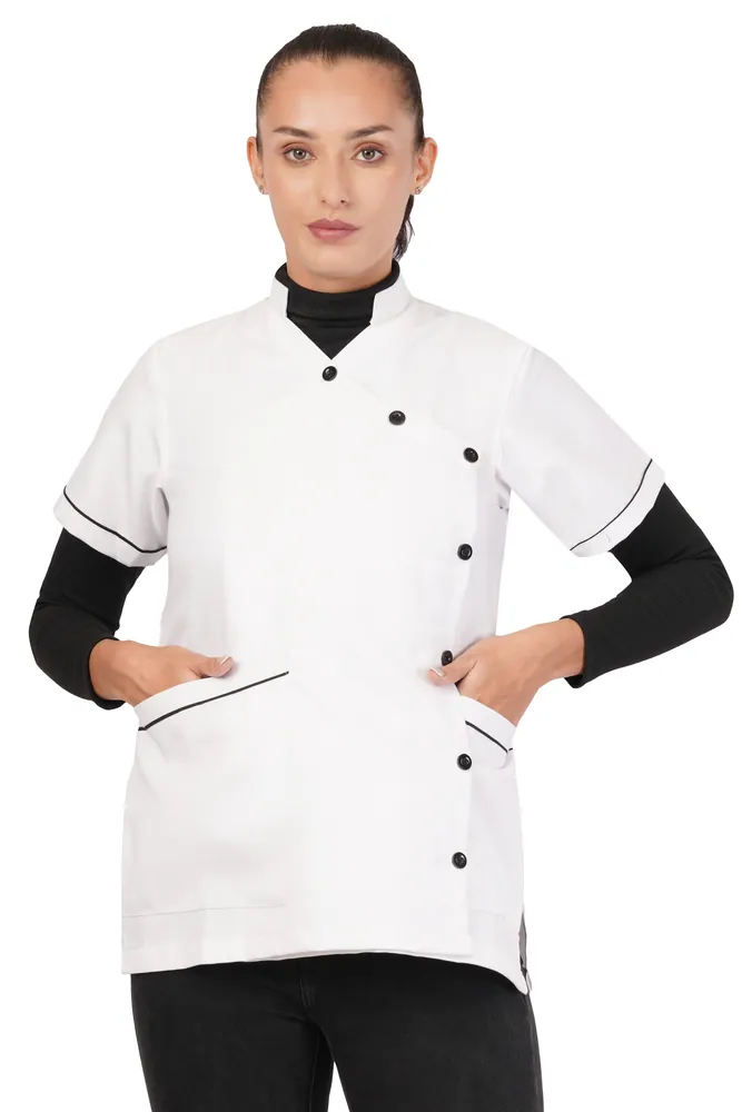 Womens Side Button Apron